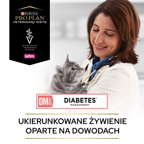 PURINA Pro Plan Veterinary Diets DM Diabetes Management Cat 1,5kg PRO PLAN Veterinary Diets