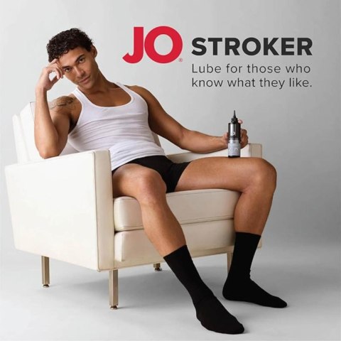 System JO - JO Stroker Lubricant 8oz / 240ml Black JO