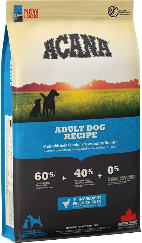 Acana Heritage Adult Dog 11,4kg Acana