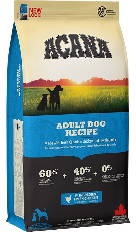 Acana Heritage Adult Dog 17kg Acana