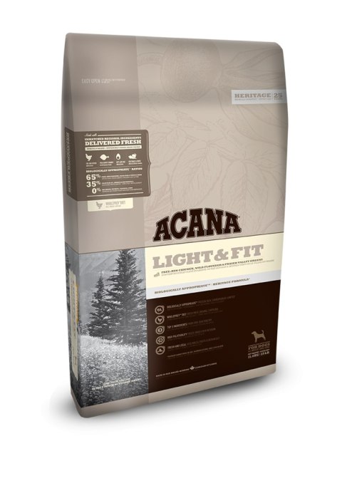 Acana Heritage Light & Fit Dog 11,4kg Acana