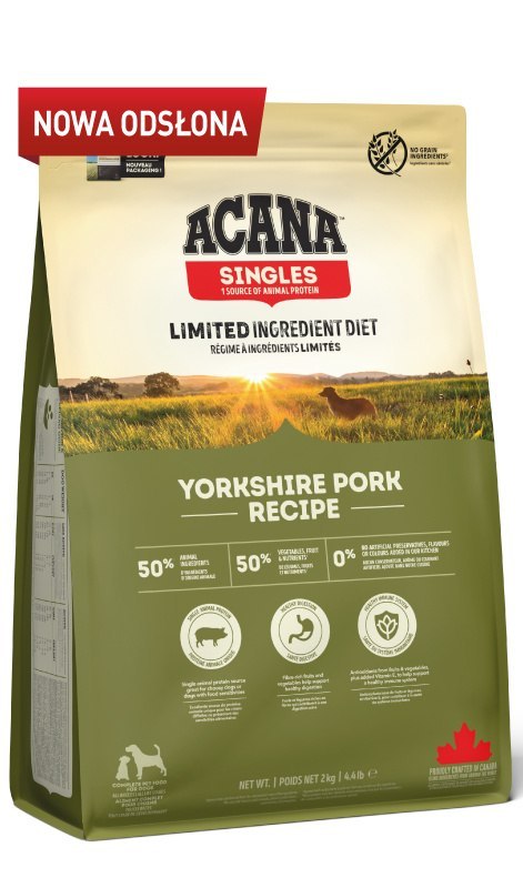 Acana Singles Yorkshire Pork 2kg Acana