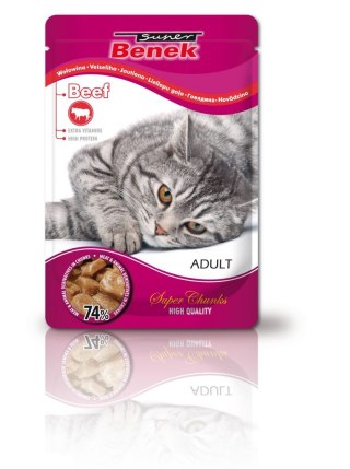 CERTECH-SUPER BENEK Adult Cats Wołowina 100g Certech-Super Benek