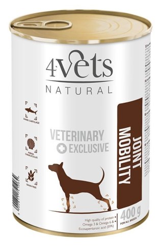 Dolina Noteci 4Vets Dog Joint Mobility 400g 4Vets Natural