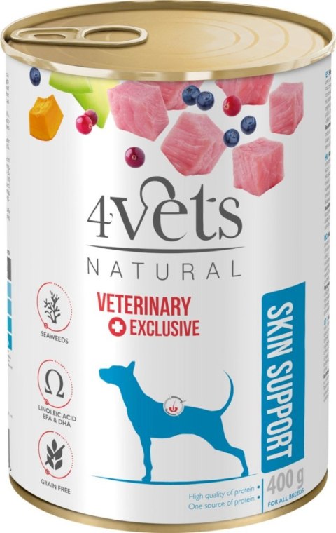 Dolina Noteci 4Vets Dog Skin Support 400g 4Vets Natural