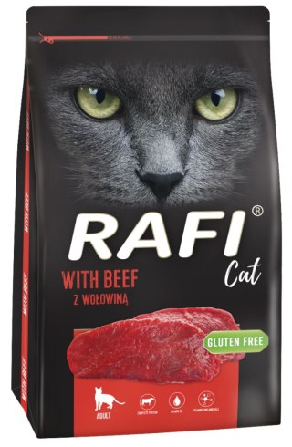 Dolina Noteci Rafi Cat Karma Sucha Dla Kota Z Wołowiną 7kg Dolina Noteci
