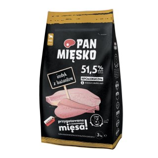 PAN MIĘSKO Indyk Z Bażantem S 3kg PAN MIĘSKO