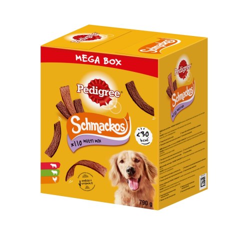Pedigree Mega Box Schmackos 790g Pedigree