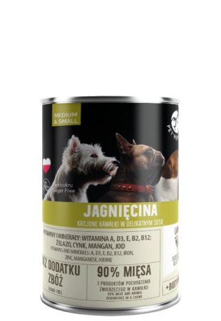 PetRepublic Jagnięcina Krojone Kawałki W Delikatnym Sosie 400g Pet Republic