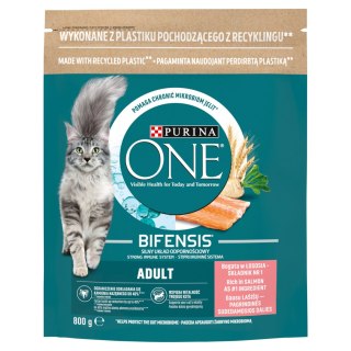 Purina One Cat Adult Karma Z Łososiem Dla Kota 800g PURINA ONE