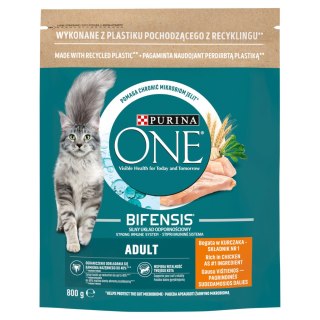 Purina One Cat Adult Z Kurczakiem Dla Kota 800g PURINA ONE
