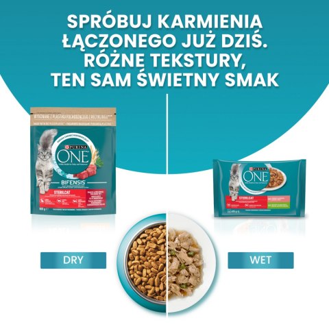 Purina One Cat Sterilcat Karma Z Wołowiną Dla Kota 1,5kg PURINA ONE