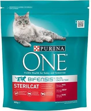 Purina One Cat Sterilcat Karma Z Wołowiną Dla Kota 800g PURINA ONE