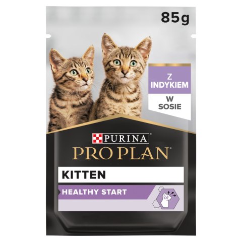 Purina Pro Plan Kitten Nutrisavour Indyk 85g Purina Pro Plan