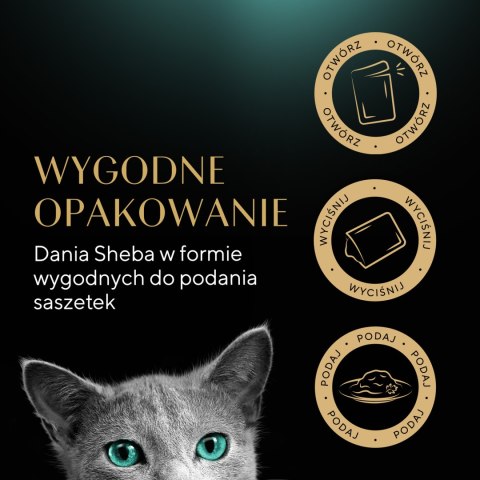 Sheba Delicacy Drobiowe Smaki W Galaretce, Z Kaczką, Z Kurczakiem, Z Drobiem, Z Indykiem 80x85g Sheba