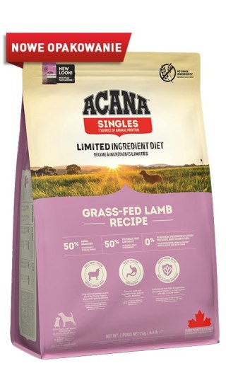 Acana Singles Grass-Fed Lamb 2kg Acana