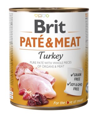 Brit Pate & Meat Turkey 800g Brit
