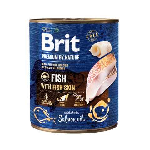 Brit Premium By Nature Fish With Fish Skin 800g Brit