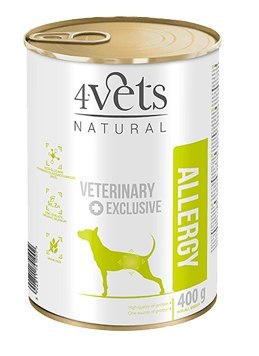 Dolina Noteci 4Vets Allergy Dla Psów 400g 4Vets Natural