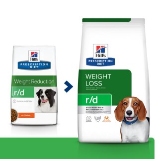 Hill's PD Prescription Diet Canine Weight Loss r/d 10kg Hills