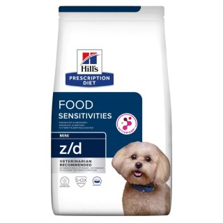 Hill's PD Prescription Diet Canine z/d Food Sensitivities Mini 1kg Hills