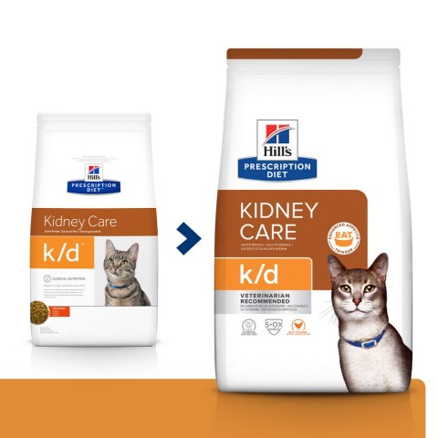 Hill's PD Prescription Diet Feline k/d 3kg Hills