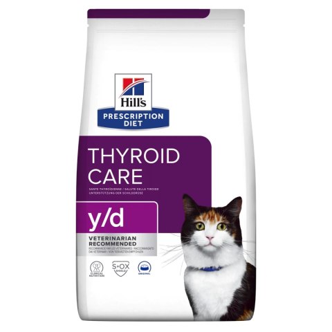 Hill's PD Prescription Diet Feline y/d 3kg Hills