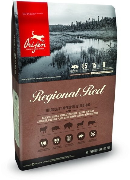 Orijen Regional Red Dog 6kg Orijen