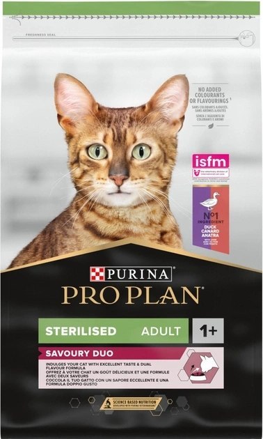 PURINA Pro Plan Cat Sterilised Duck & Liver 10kg Purina Pro Plan