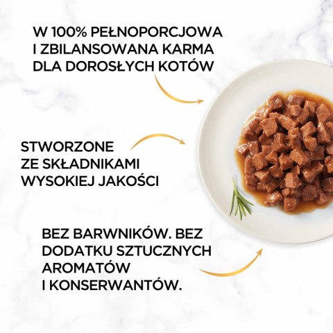 Purina Gourmet Gold łosoś/ kurczak w sosie 85g Gourmet
