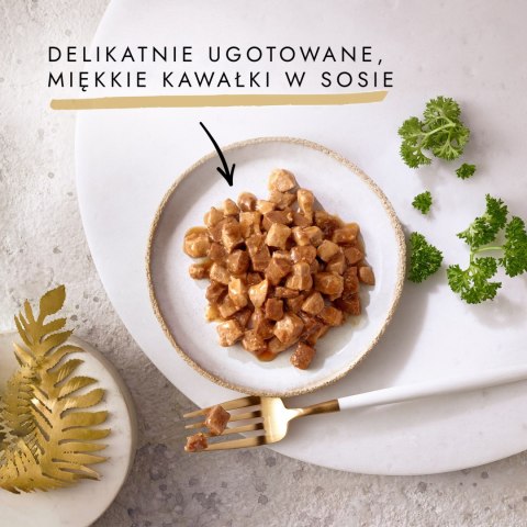 Purina Gourmet Gold łosoś/ kurczak w sosie 85g Gourmet