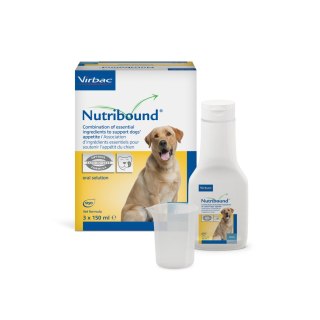 VIRBAC Nutribound Roztwór doustny dla psów w czasie rekonwalescencji 3x150ml Virbac