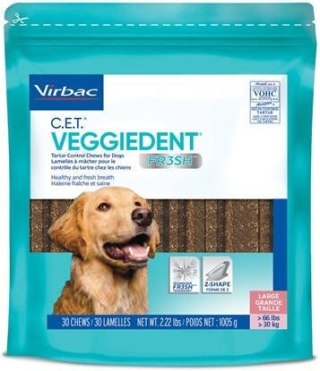 Virbac Veggiedent Fresh Gryzak L (>30kg) 15sztuk Virbac