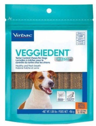 Virbac Veggiedent Fresh Gryzak S (5-10kg) 15sztuk Virbac