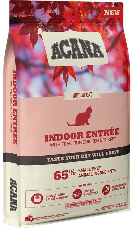 Acana Indoor Entree Cat 4,5kg Acana