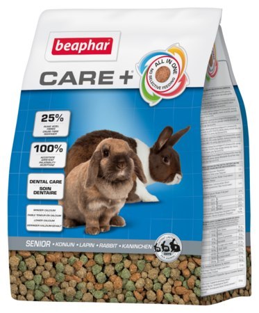 BEAPHAR Care+ Rabbit Senior Karma Super Premium Dla Królików Seniorów 1,5kg BEAPHAR