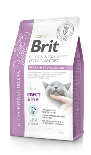 Brit GF Veterinary Diets Cat Gluten & Grain Free Ultra-Hypoallergenic 2kg Brit veterinary