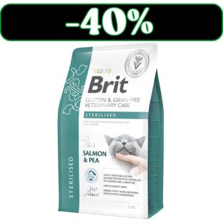 Brit GF Veterinary Diets Cat Sterilised 2kg Brit veterinary