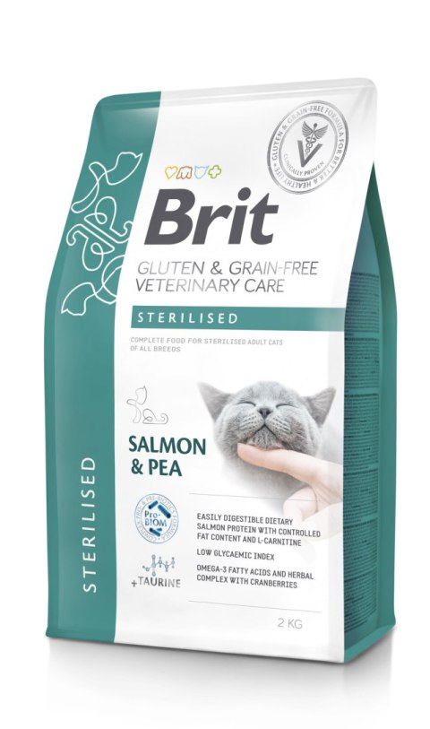 Brit GF Veterinary Diets Cat Sterilised 2kg Brit veterinary