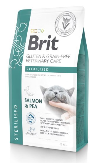 Brit GF Veterinary Diets Cat Sterilised 5kg Brit veterinary