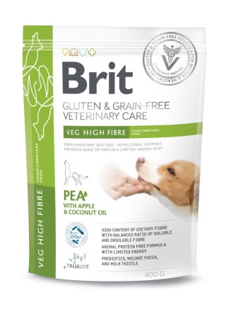 Brit GF Veterinary Diets Dog Gluten & Grain Free Veg Fibre 400g Brit veterinary