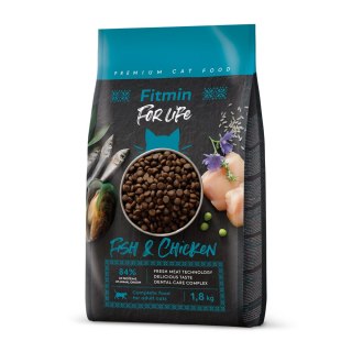 Fitmin Cat For Life Adult Fish And Chicken 1,8kg Fitmin