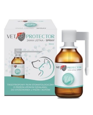 JM SANTE Polisept Vet Protector Jama Ustna Spray 30ml JM Sante