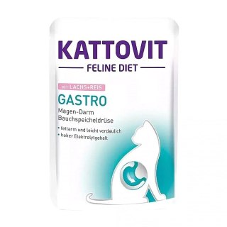 Kattovit Gastro Łosoś 85g Kattovit