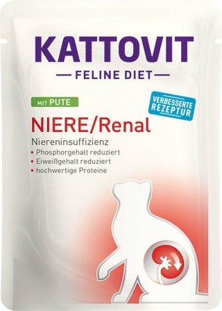 Kattovit Niere/Renal Indyk 85g Kattovit