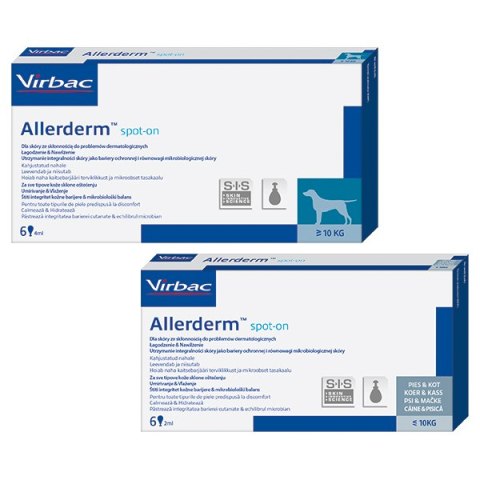 VIRBAC Allerderm Spot-on (pipeta 6 x 2ml) Virbac