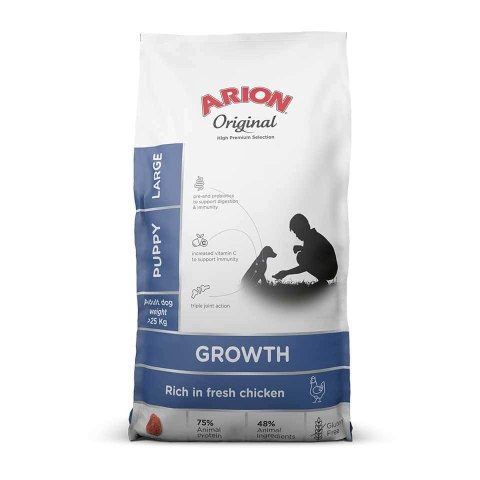Arion Original Growth Chicken Puppy Large 12kg Arion