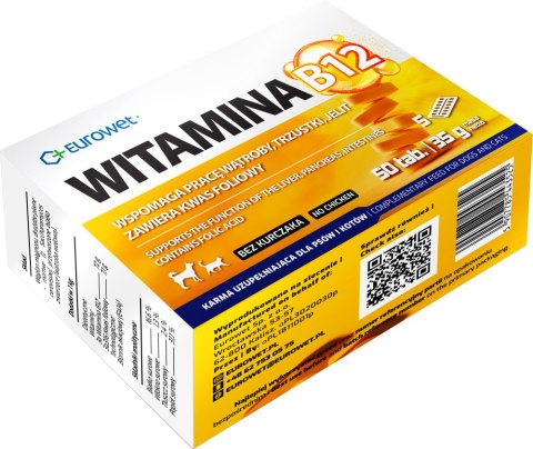 EUROWET Witamina B12 50 Tabl. Eurowet
