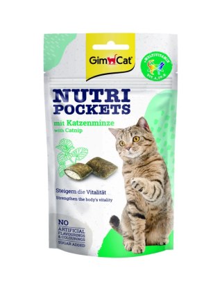 Gimcat Nutri Pockets Przysmak Z Kocimiętką Dla Kotów 60g Gimborn