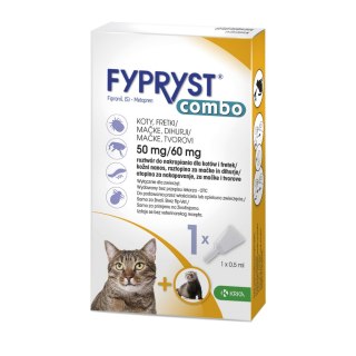 Krka Fypryst Combo Dla Kota 50mg-60mg/0,5ml 1 Pipeta KRKA